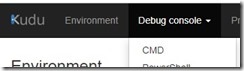 KuduDebugConsole